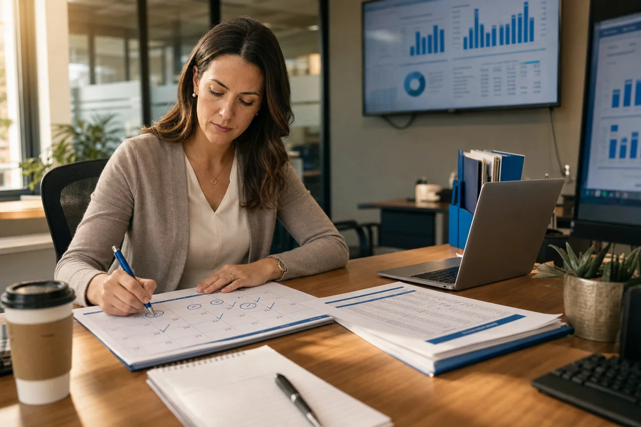 healthcare-practice-monthly-reporting-schedule-checklist